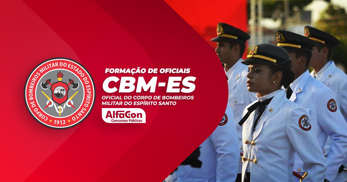 CFO CBM ES - Oficial Bombeiro Militar do Espírito Santo